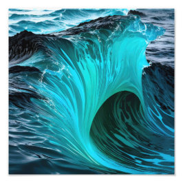 Foto "Ola Tiburón" Onda Azul De Tubarão