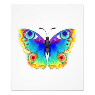 Foto Olho Peacock da Borboleta Arco-Íris