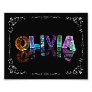 Foto Olivia - a Olivia conhecida em 3D ilumina-se