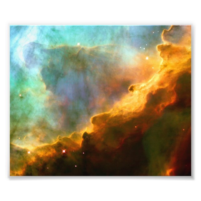 Foto Omega / Nebulosa Swan (Telescópio Hubble) (Frente)