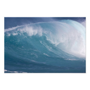Foto Onda azul quebrando, Maui, Havaí, EUA 2