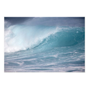 Foto Onda azul quebrando, Maui, Havaí, EUA 3