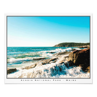 Foto Ondas em Acadia (20x16)
