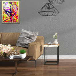 Foto Ondas gráficas globo - fundo metálico