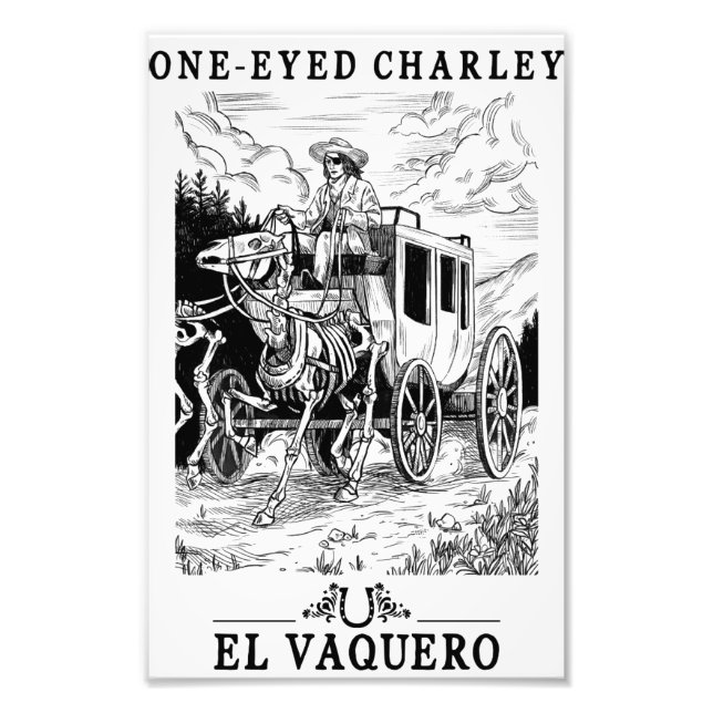 Foto One-Eyed Charley Poster Print (Frente)