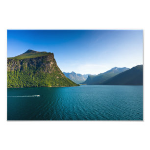 Foto Opiniões cênicas ao longo do Nord Fjord Fjord No