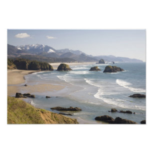 Foto OR, Costa do Oregon, Parque Estadual Ecola, Cresce