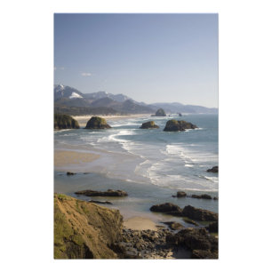 Foto OR, Costa do Oregon, Parque Estadual Ecola, vista