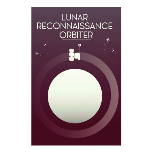 Foto Orbiter de reconhecimento lunar