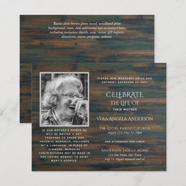 FOTO ORÇAMENTAL Celebração de convites à vida (Frente/Verso)