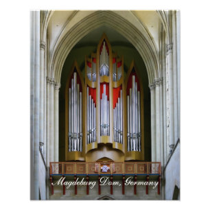 Foto Órgão de tubulação da catedral de Magdeburgo
