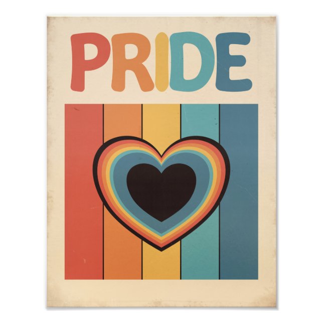 Foto Orgulho LGBTQ+ Retrô (Frente)