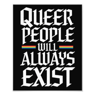 Foto Orgulho Queer Pessoas Queer Sempre Existirão