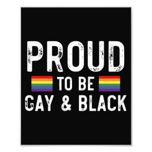 Foto Orgulhoso Por Ser Gay E Negro