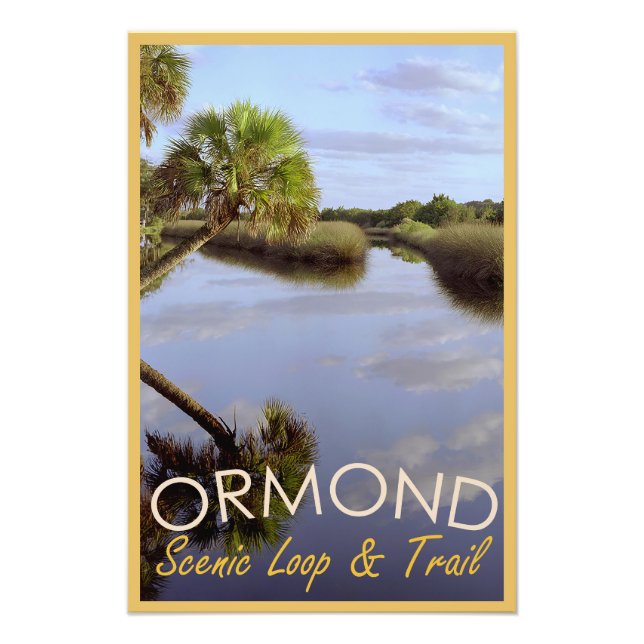 Foto Ormond Scenic Loop and Trail Poster (Frente)