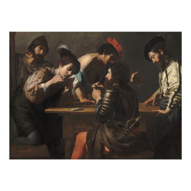 Foto Os Cheats, Soldados Mercenários Jogando Cartões (Frente)