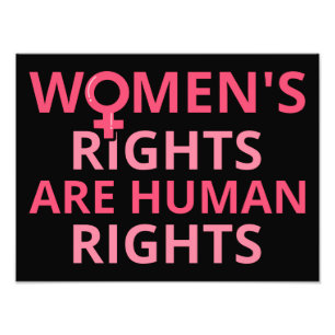 Foto Os Direitos das Mulheres São Direitos Humanos II