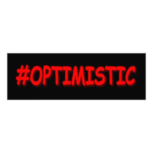 Foto "#OTIMISTA" Design. Compre agora