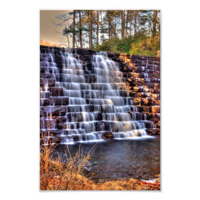 Foto Otter Lake Dam Waterfall, Virgínia (Frente)