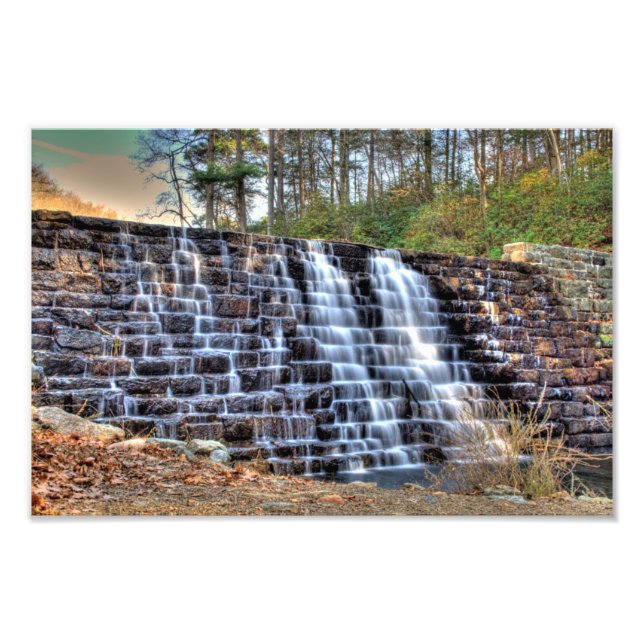 Foto Otter Lake Dam Waterfall, Virgínia (Frente)