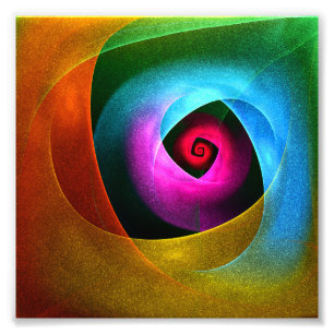 Foto Padrão de Abstrato de Arte Azul Cor-de-Cor-de-Cor