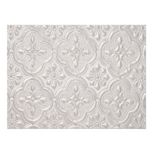 Foto Padrão Floral Branco