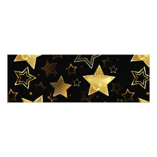 Foto Padrão sem costura com estrelas de Ouro