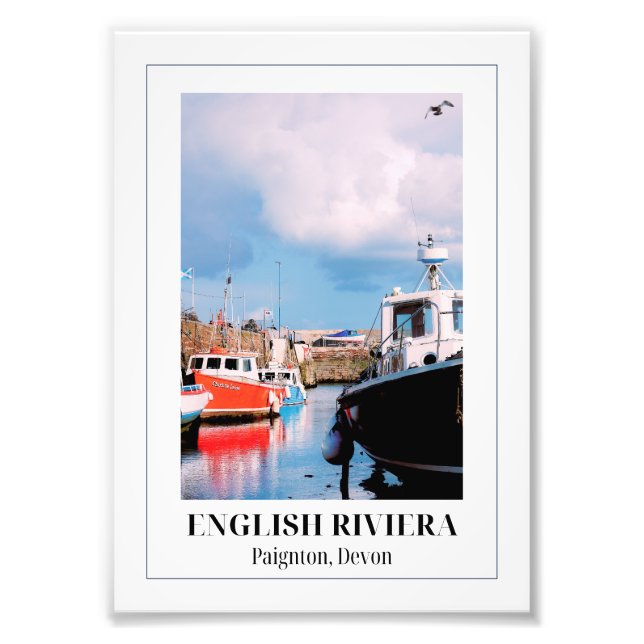 Foto Paignton Harbour, English Riviera, Devon (Frente)