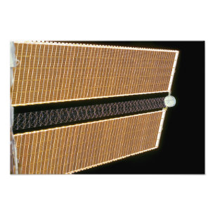 Foto Painel estibordo da asa da disposição solar