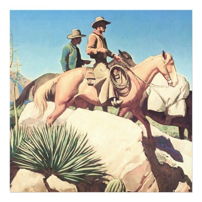 Foto “País do Gado” por Maynard Dixon (Frente)