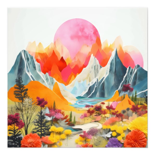 Foto Paisagem Colorida (Frente)