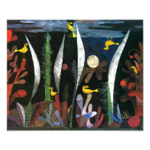 Paisagem com Pássaros Amarelos | Paul Klee |