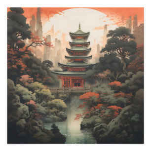 Foto Paisagem de Cores - Casa Asiática