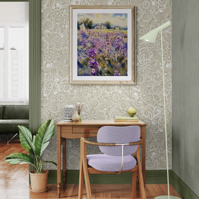 Foto Paisagem de Lavanda Inglesa (Criador carregado)