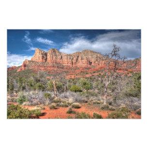 Foto paisagem de rocha vermelha de Sedona Arizona
