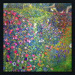 Foto Paisagem do Jardim Italiano Gustav Klimt<br><div class="desc">Foto Impressão com a pintura a óleo de Gustav Klimt,  Paisagem do Jardim Italiano (1913). Um belo jardim de flores coloridas: vermelho,  branco,  rosa,  roxo. Um presente de excelente para fãs de Arte Nouveau e de Arte Austríaca.</div>