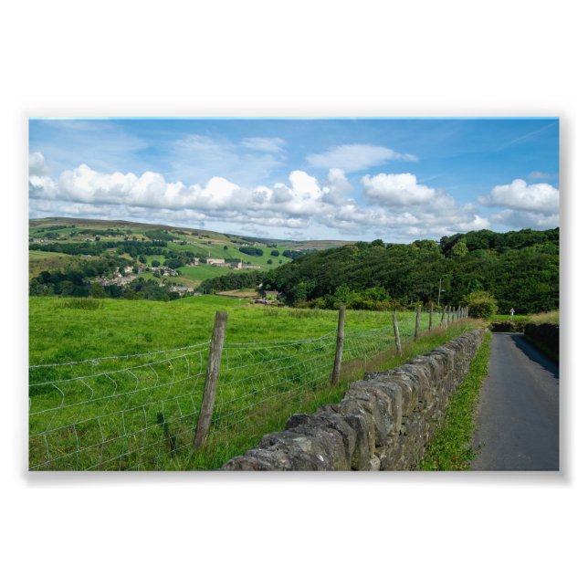 Foto Paisagem Histórica de Yorkshire (Frente)