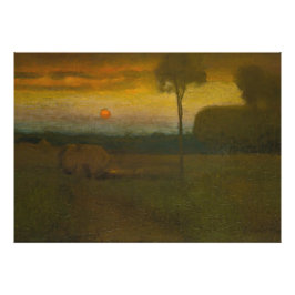 Foto Paisagem noturna por George Inness (1889)