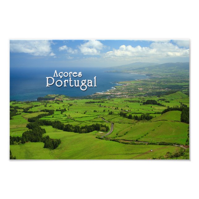 Foto Paisagem verde São Miguel (Frente)