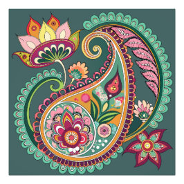 Foto Paisley Patterning
