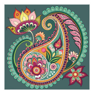 Foto Paisley Patterning