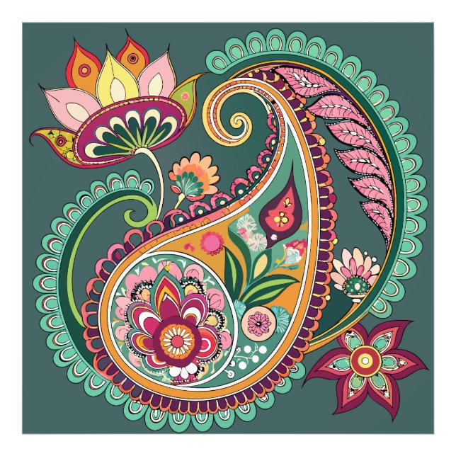 Foto Paisley Patterning (Frente)