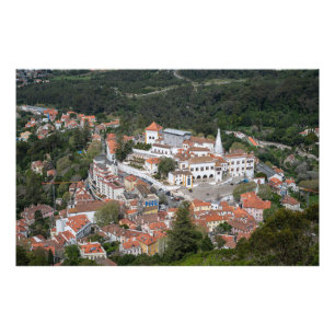 Foto Palácio de Sintra de cima em Sintra, Portugal