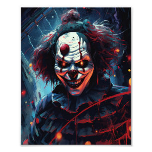 Foto Palhaço De Vintagem Assustador