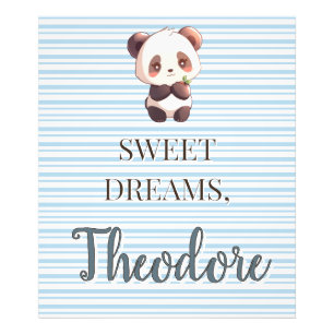 Foto Panda Fofo Personalizado Sonhos Doces