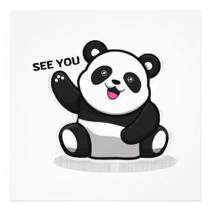 Foto panda pequena fofa