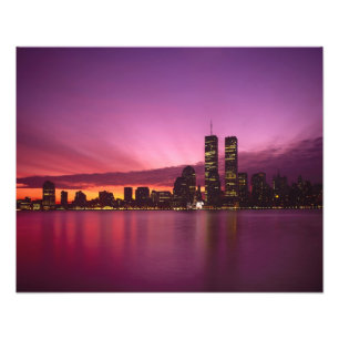 Foto Panorama de Manhattan e Rio Hudson, Nova York,