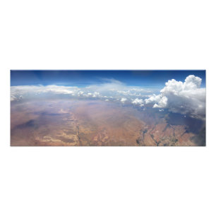 Foto Panorama de Utah a partir de 36.000 Pés