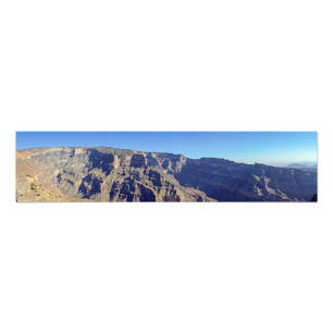Foto Panorâmica de Jebel Shams - Sultanato de Omã