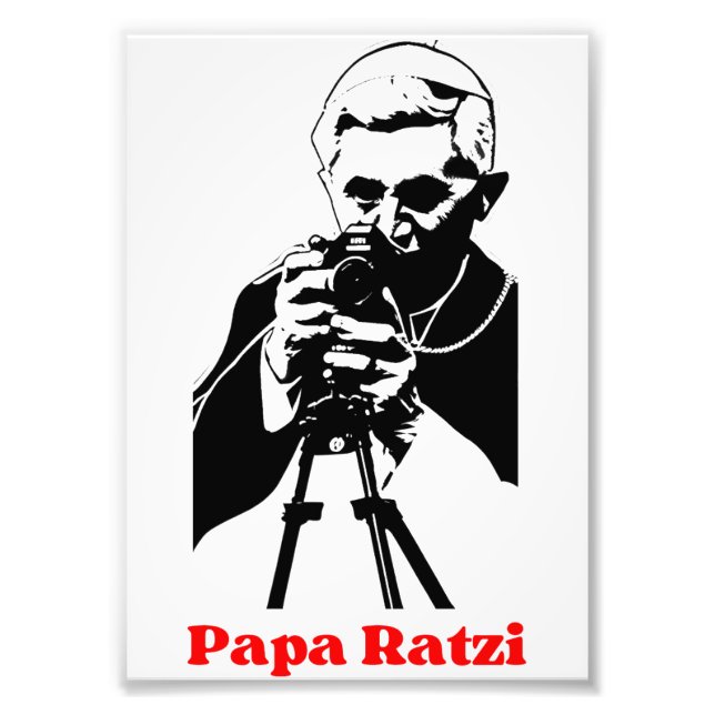Foto Papa Ratzi (Frente)